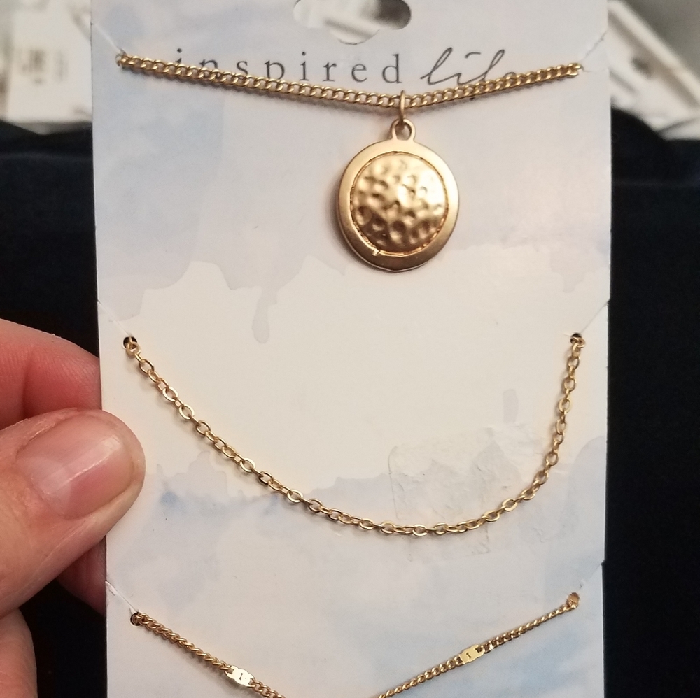 Triple pendant giftset